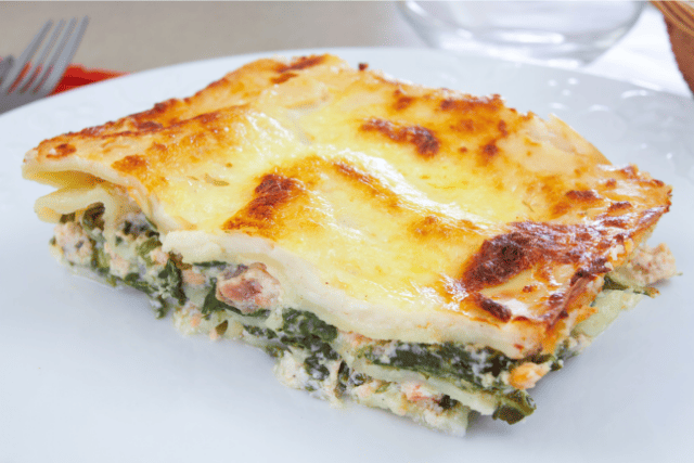 Lasagne met zalm