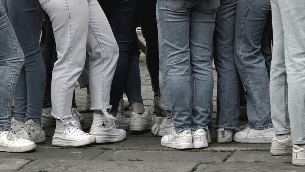 verschillende broeken
