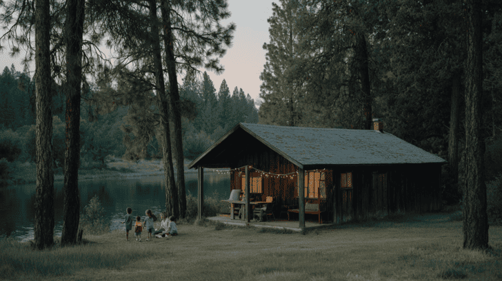 Een reis naar Amerika met kinderen plannen bij een gezellige lodge in de natuur